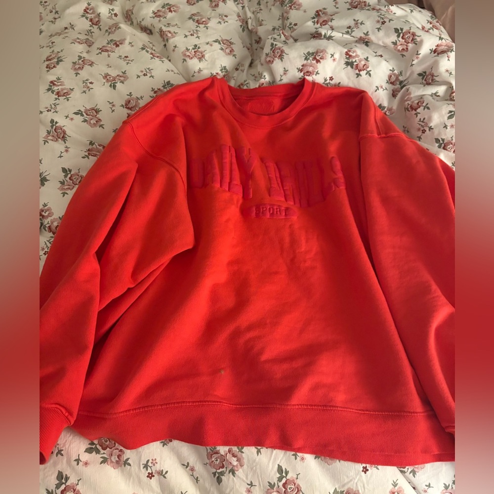 Daily drills oversized crew monochrome in heart XS/S